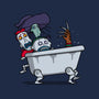 Halloween Bathtub-None-Glossy-Sticker-Raffiti