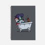 Halloween Bathtub-None-Dot Grid-Notebook-Raffiti