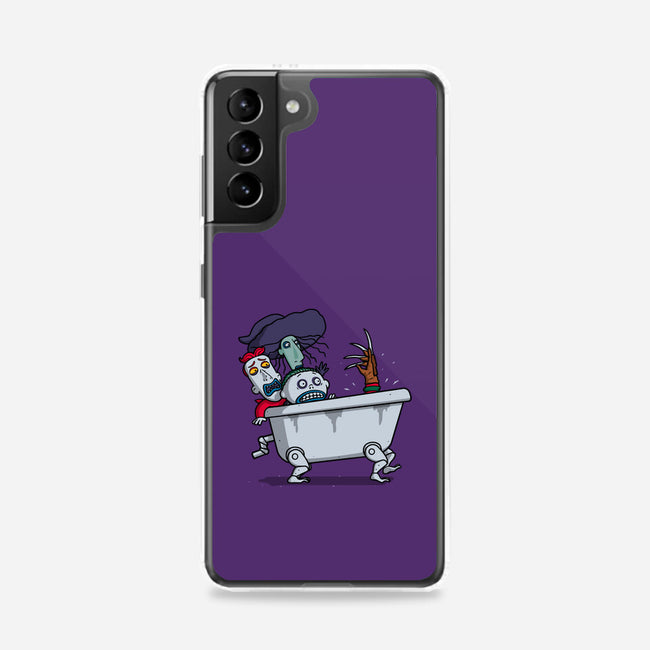 Halloween Bathtub-Samsung-Snap-Phone Case-Raffiti