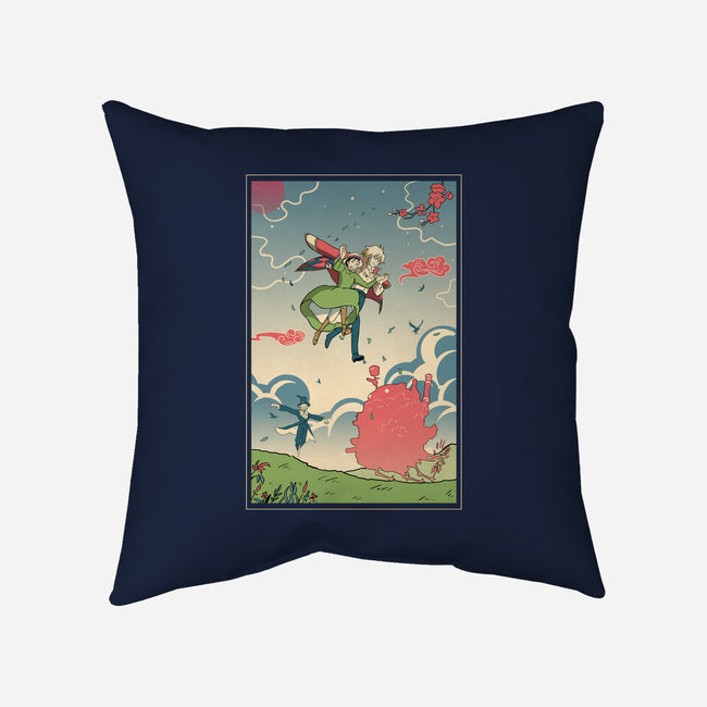 Wizards Castle Ukiyo E-None-Removable Cover w Insert-Throw Pillow-constantine2454