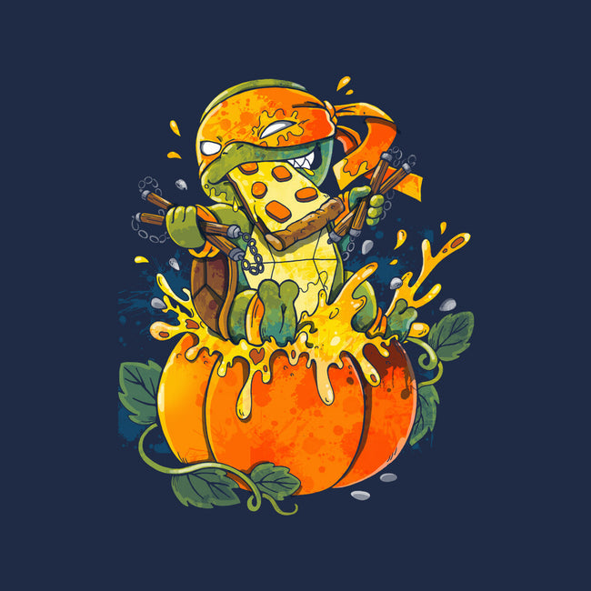 Halloween Orange Turtle-None-Basic Tote-Bag-Vallina84