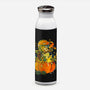 Halloween Orange Turtle-None-Water Bottle-Drinkware-Vallina84