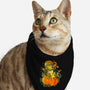 Halloween Orange Turtle-Cat-Bandana-Pet Collar-Vallina84