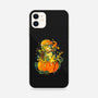 Halloween Orange Turtle-iPhone-Snap-Phone Case-Vallina84