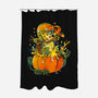 Halloween Orange Turtle-None-Polyester-Shower Curtain-Vallina84