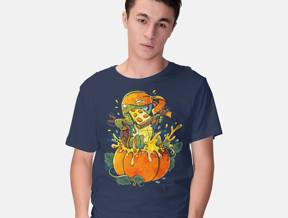 Halloween Orange Turtle