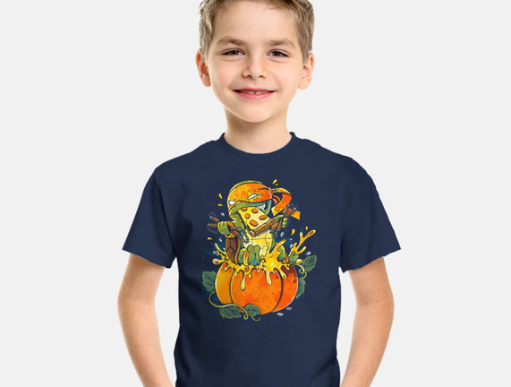 Halloween Orange Turtle