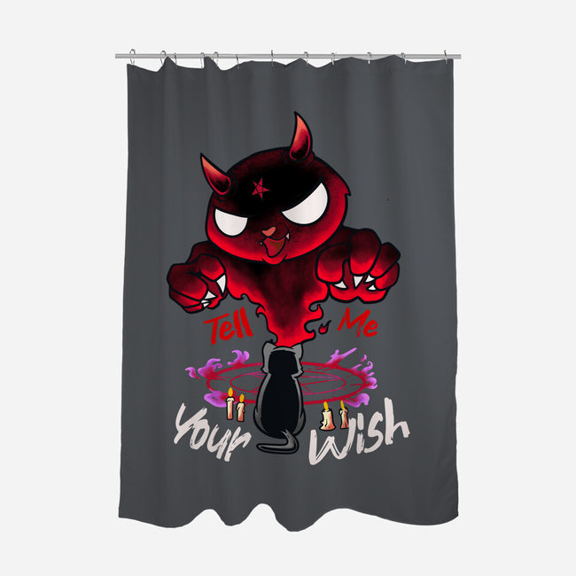 Tell Me Your Wish-None-Polyester-Shower Curtain-DancingHorse