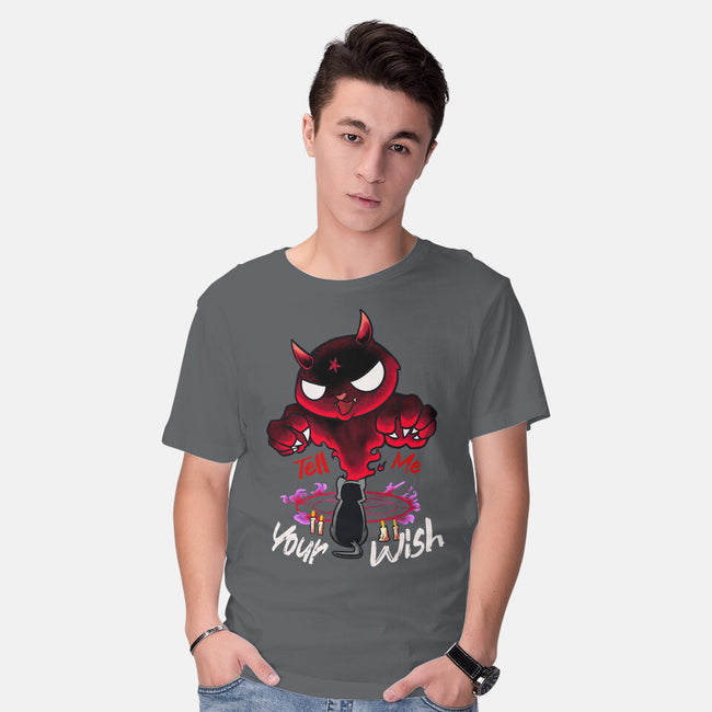 Tell Me Your Wish-Mens-Basic-Tee-DancingHorse