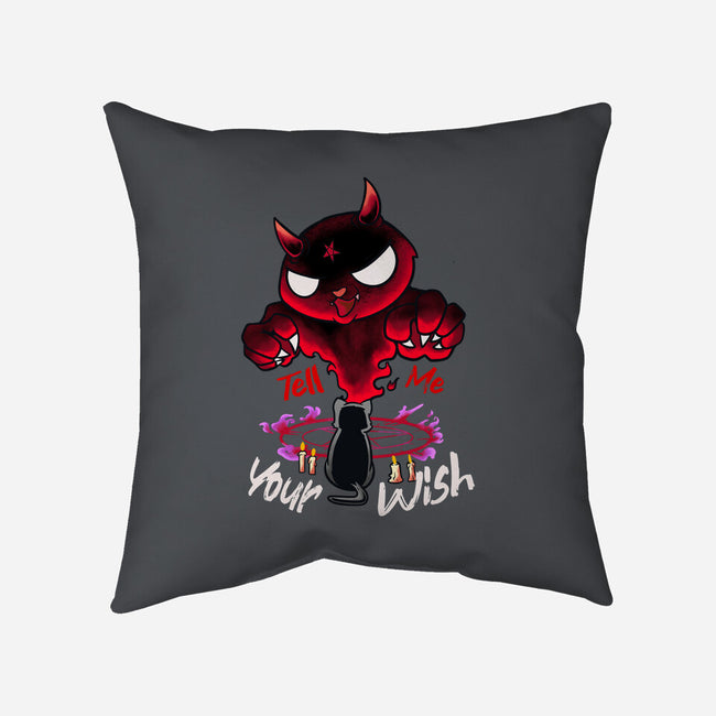 Tell Me Your Wish-None-Non-Removable Cover w Insert-Throw Pillow-DancingHorse