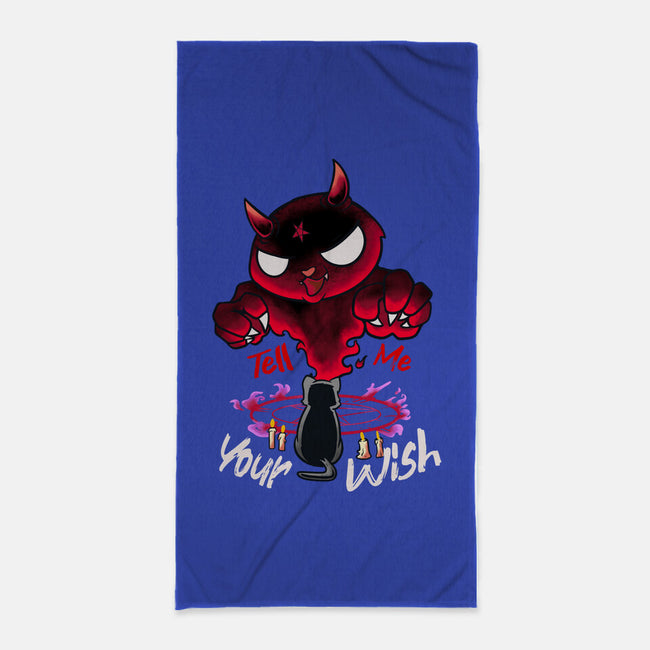 Tell Me Your Wish-None-Beach-Towel-DancingHorse