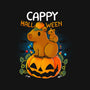 Cappy Halloween-Womens-Fitted-Tee-Vallina84