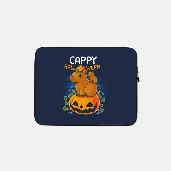 Cappy Halloween-None-Zippered-Laptop Sleeve-Vallina84