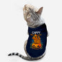 Cappy Halloween-Cat-Basic-Pet Tank-Vallina84