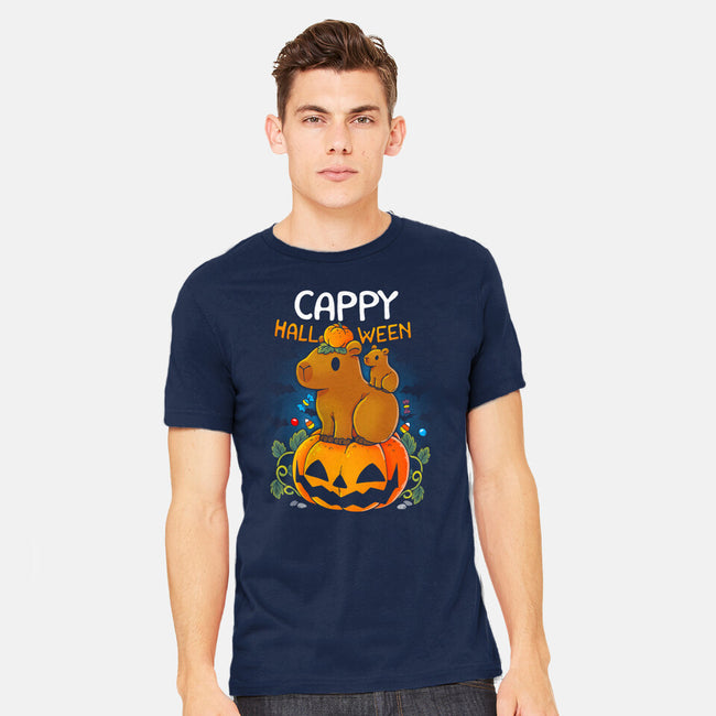 Cappy Halloween-Mens-Heavyweight-Tee-Vallina84