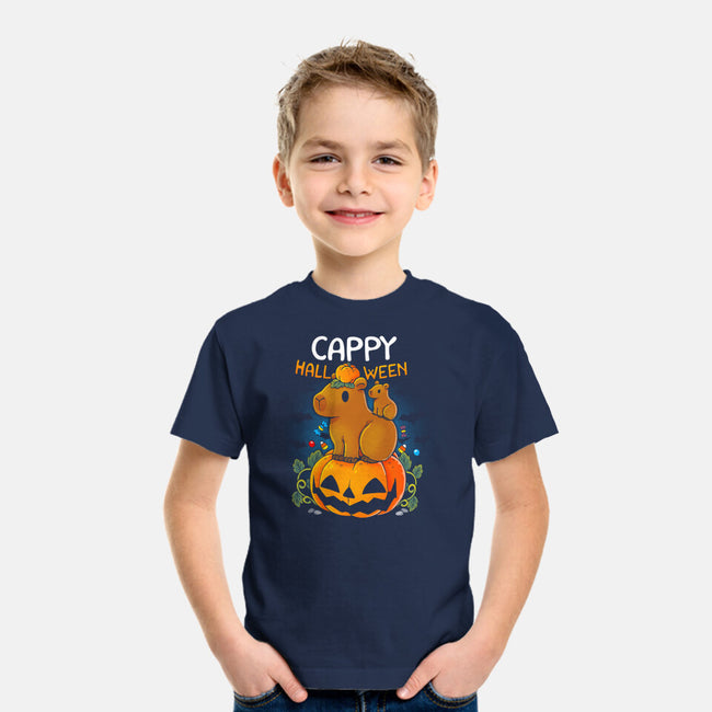 Cappy Halloween-Youth-Basic-Tee-Vallina84