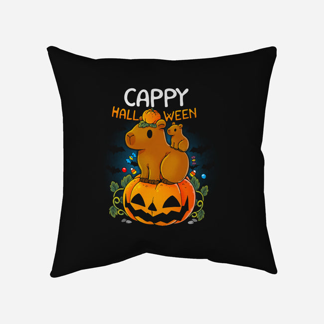 Cappy Halloween-None-Non-Removable Cover w Insert-Throw Pillow-Vallina84