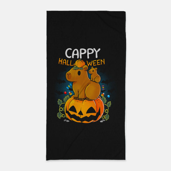 Cappy Halloween-None-Beach-Towel-Vallina84