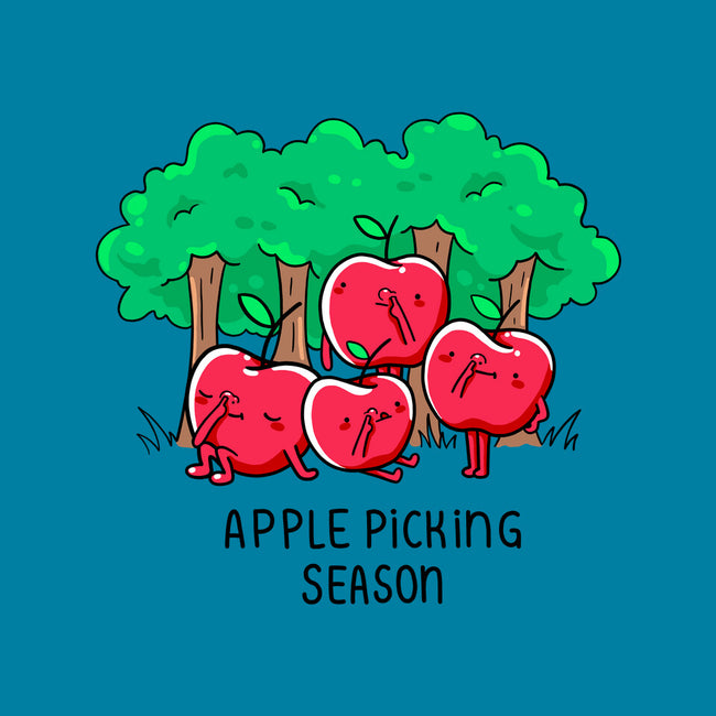 Apple Picking-Womens-Fitted-Tee-Made With Awesome