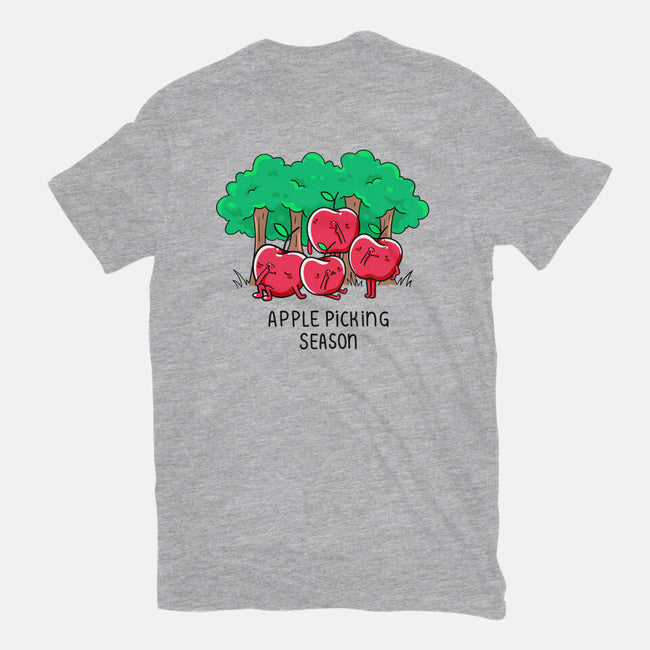 Apple Picking-Unisex-Basic-Tee-Made With Awesome