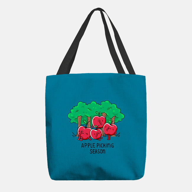Apple Picking-None-Basic Tote-Bag-Made With Awesome