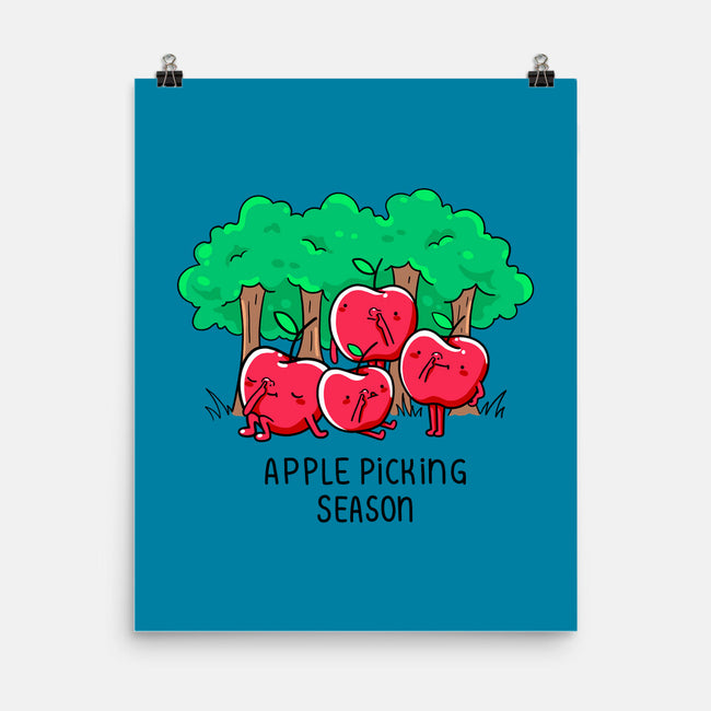 Apple Picking-None-Matte-Poster-Made With Awesome