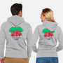 Apple Picking-Unisex-Zip-Up-Sweatshirt-Made With Awesome