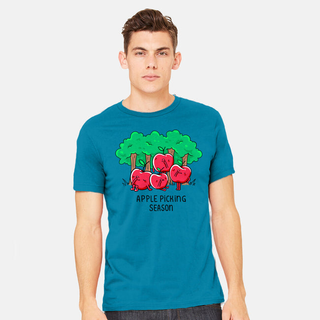 Apple Picking-Mens-Heavyweight-Tee-Made With Awesome