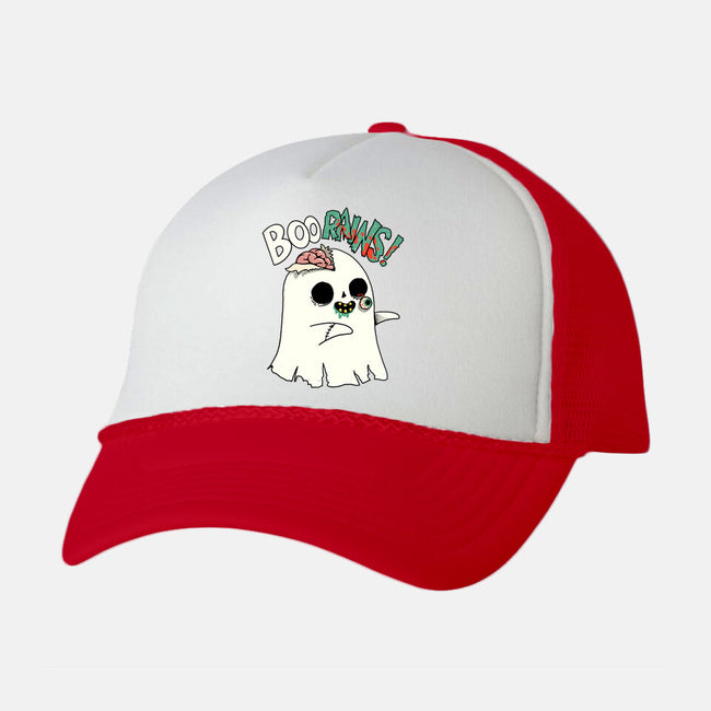 Boo-rains-Unisex-Trucker-Hat-Made With Awesome