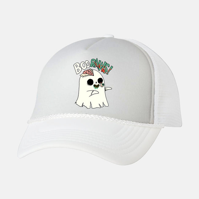 Boo-rains-Unisex-Trucker-Hat-Made With Awesome