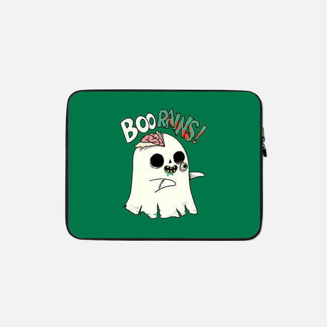Boo-rains-None-Zippered-Laptop Sleeve-Made With Awesome