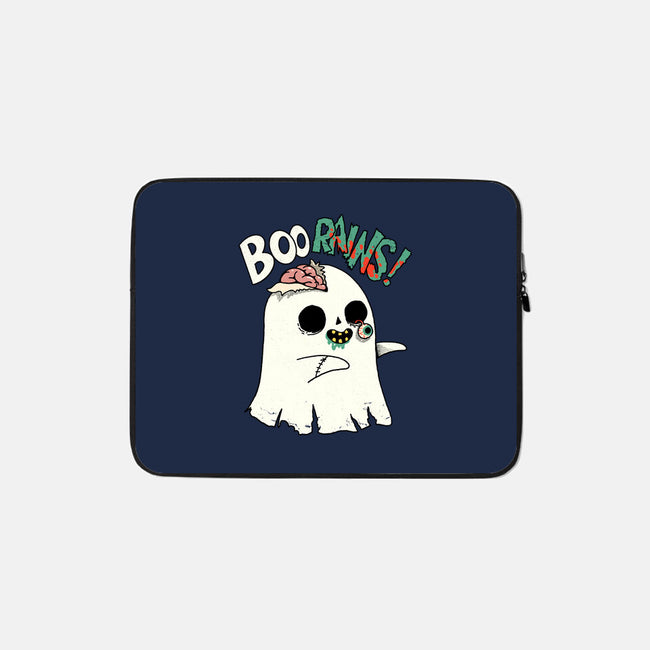 Boo-rains-None-Zippered-Laptop Sleeve-Made With Awesome