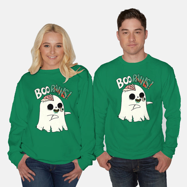 Boo-rains-Unisex-Crew Neck-Sweatshirt-Made With Awesome