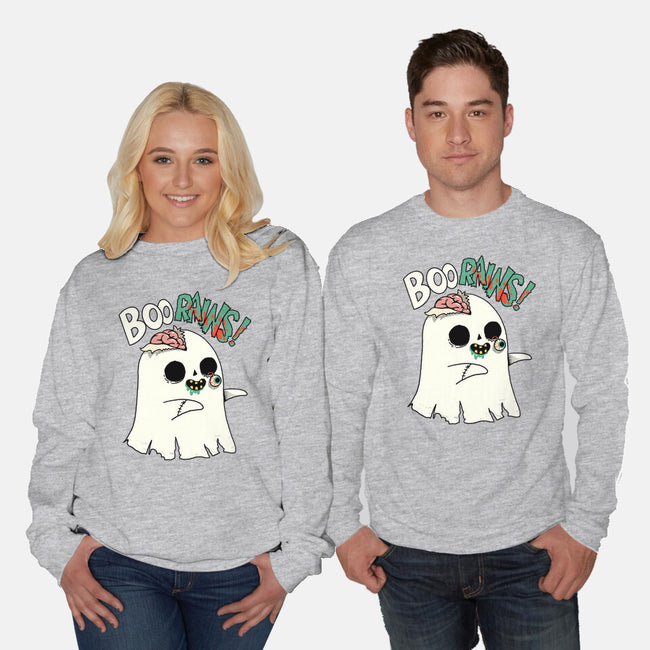 Boo-rains-Unisex-Crew Neck-Sweatshirt-Made With Awesome