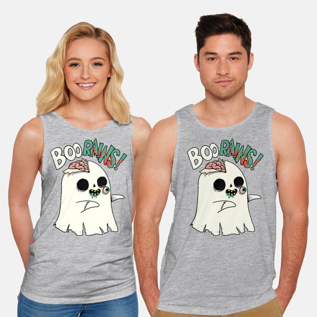 Boo-rains-Unisex-Basic-Tank-Made With Awesome