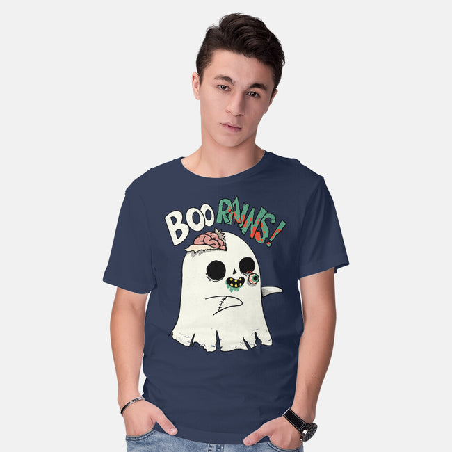 Boo-rains-Mens-Basic-Tee-Made With Awesome