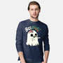 Boo-rains-Mens-Long Sleeved-Tee-Made With Awesome