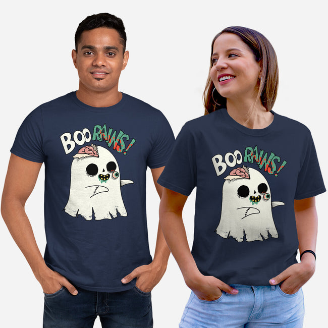 Boo-rains-Unisex-Basic-Tee-Made With Awesome