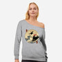 The Great Wizard-Womens-Off Shoulder-Sweatshirt-retrodivision