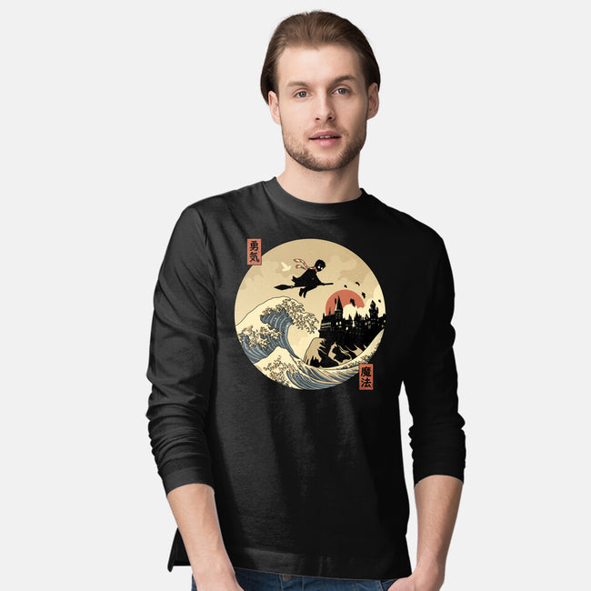 The Great Wizard-Mens-Long Sleeved-Tee-retrodivision