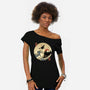 The Great Wizard-Womens-Off Shoulder-Tee-retrodivision