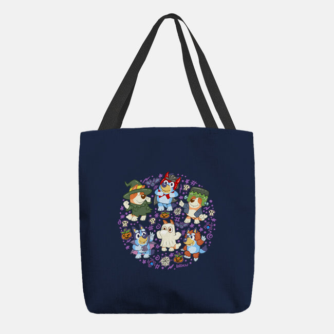 Halloweentime Dogs-None-Basic Tote-Bag-Andriu