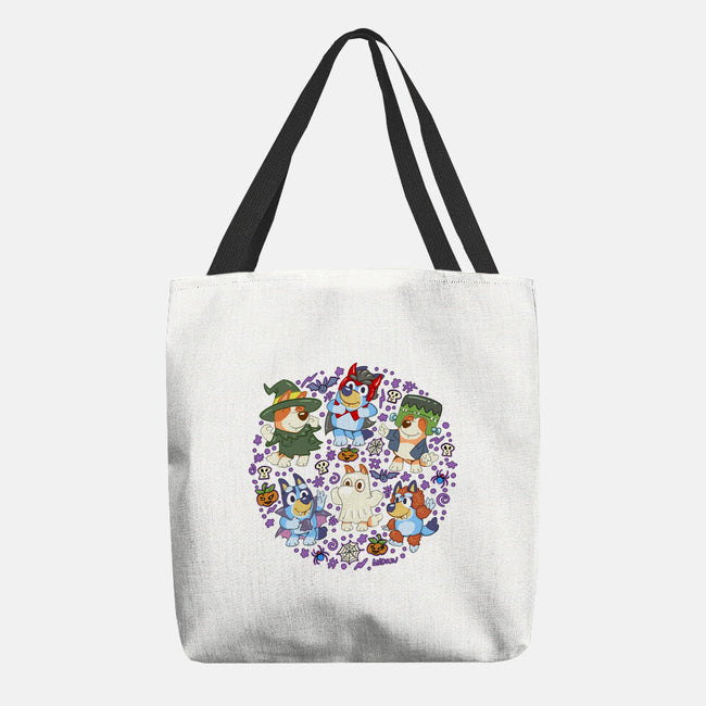 Halloweentime Dogs-None-Basic Tote-Bag-Andriu