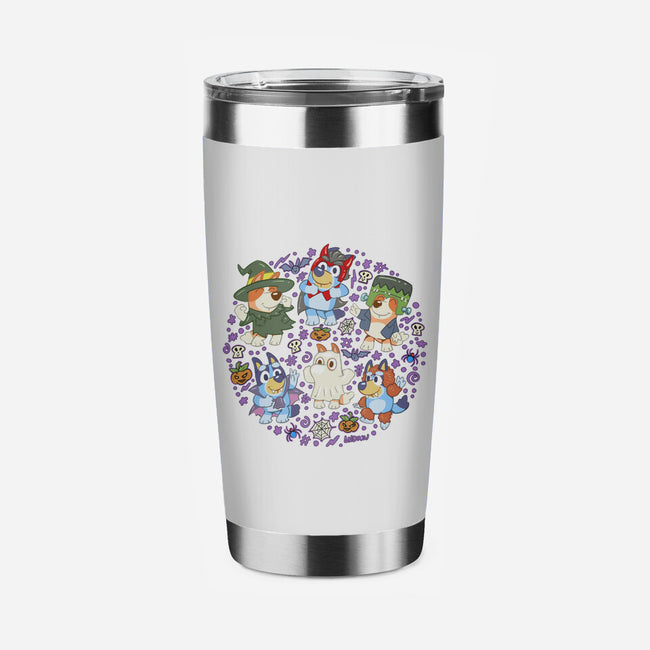 Halloweentime Dogs-None-Stainless Steel Tumbler-Drinkware-Andriu