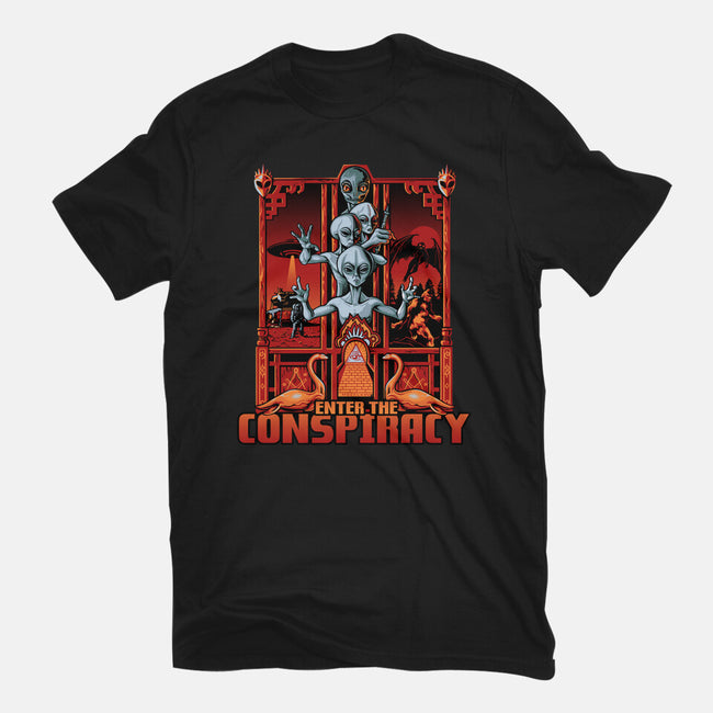 Enter The Conspiracy-Mens-Basic-Tee-daobiwan