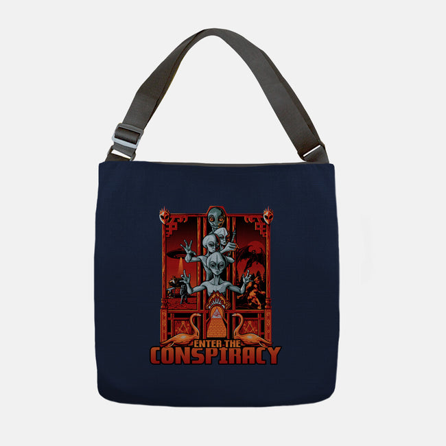 Enter The Conspiracy-None-Adjustable Tote-Bag-daobiwan