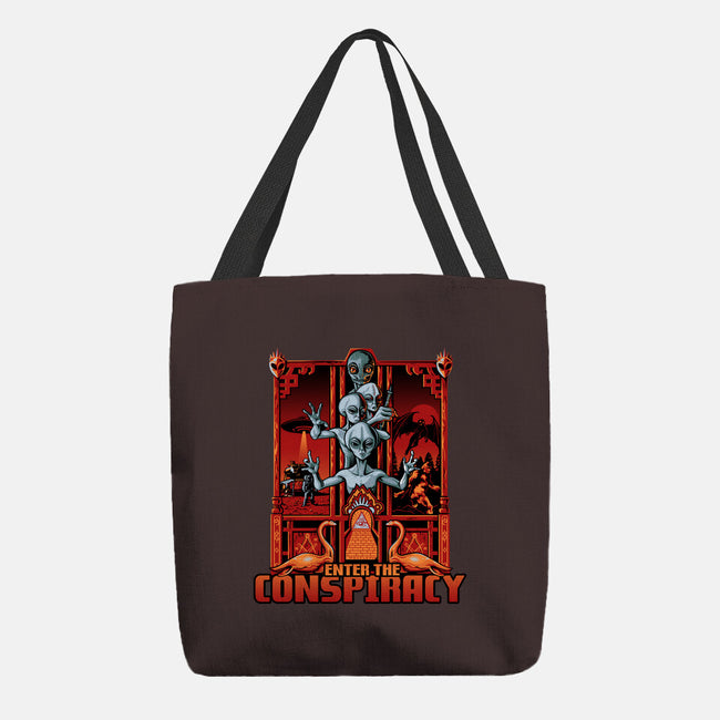 Enter The Conspiracy-None-Basic Tote-Bag-daobiwan
