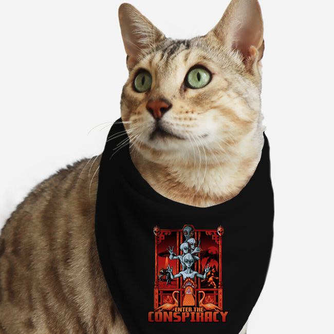 Enter The Conspiracy-Cat-Bandana-Pet Collar-daobiwan