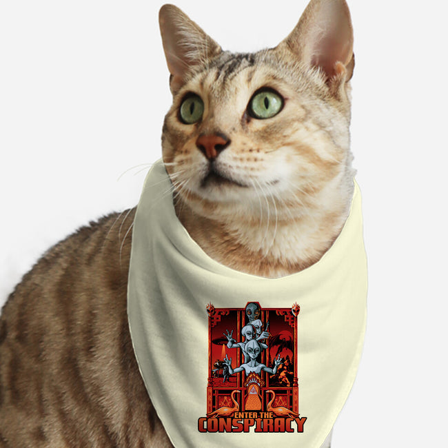 Enter The Conspiracy-Cat-Bandana-Pet Collar-daobiwan