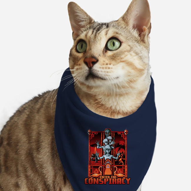 Enter The Conspiracy-Cat-Bandana-Pet Collar-daobiwan